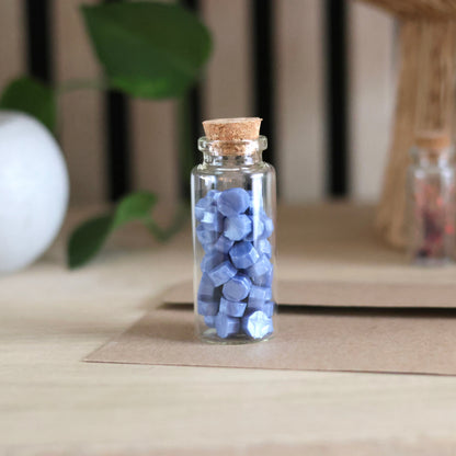 cire à cacheter bleu