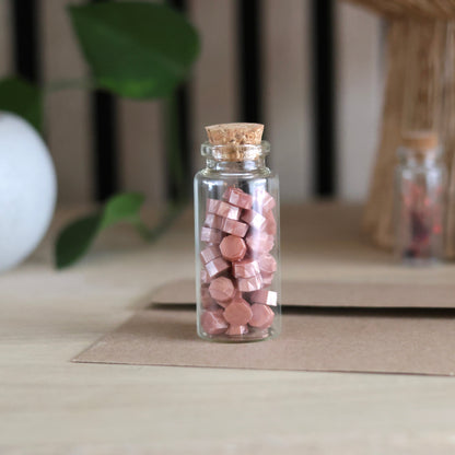 cire à cacheter rose